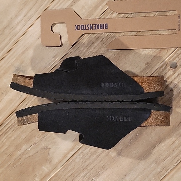 Birkenstock Suede Arizona Sandals - Picture 3 of 14